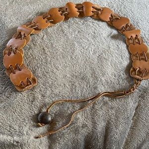 ✌️☮️ Vintage Leather Belt ☮️✌️